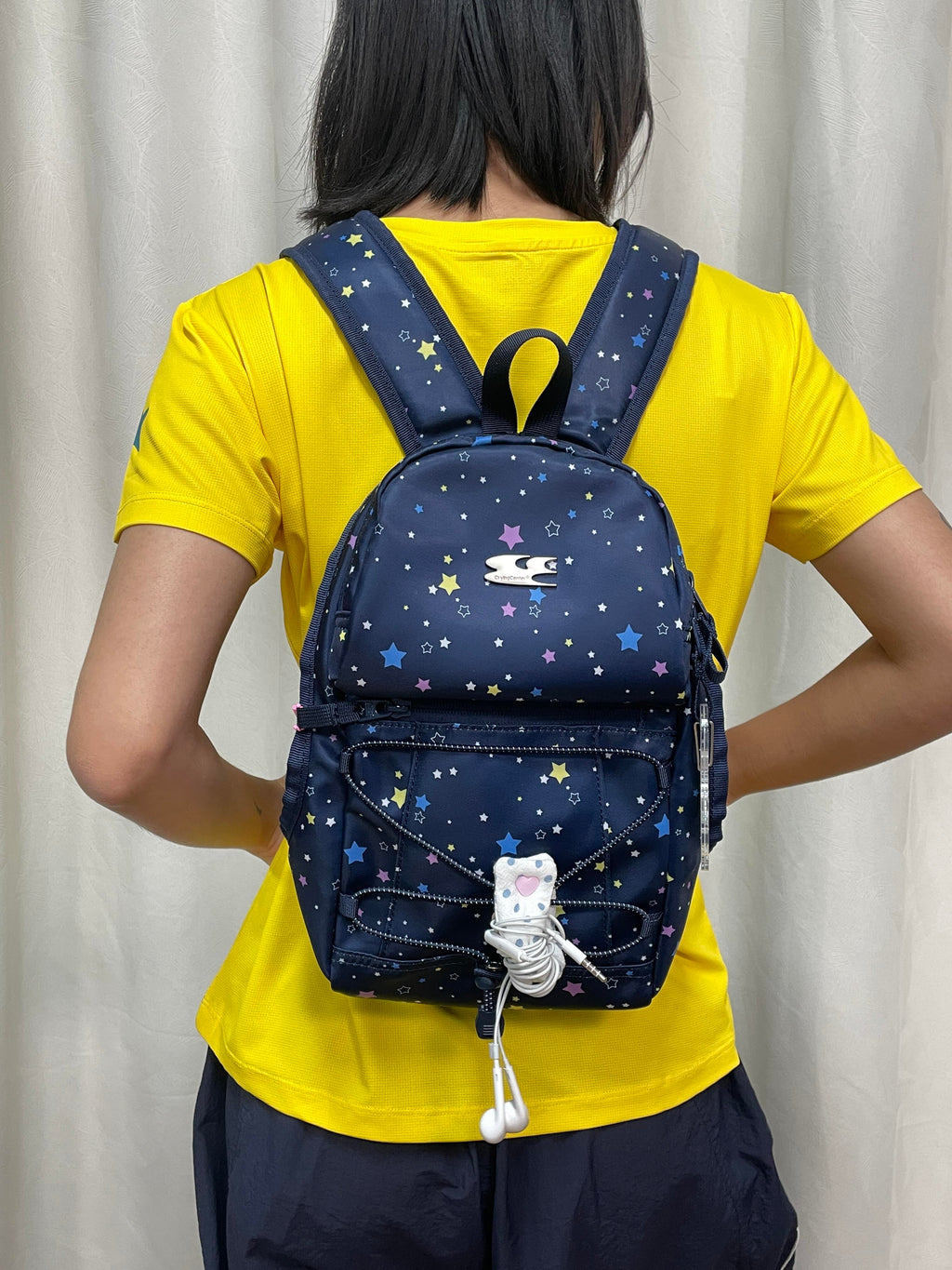 [cn | pre-order] crying center mini backpack - star pattern