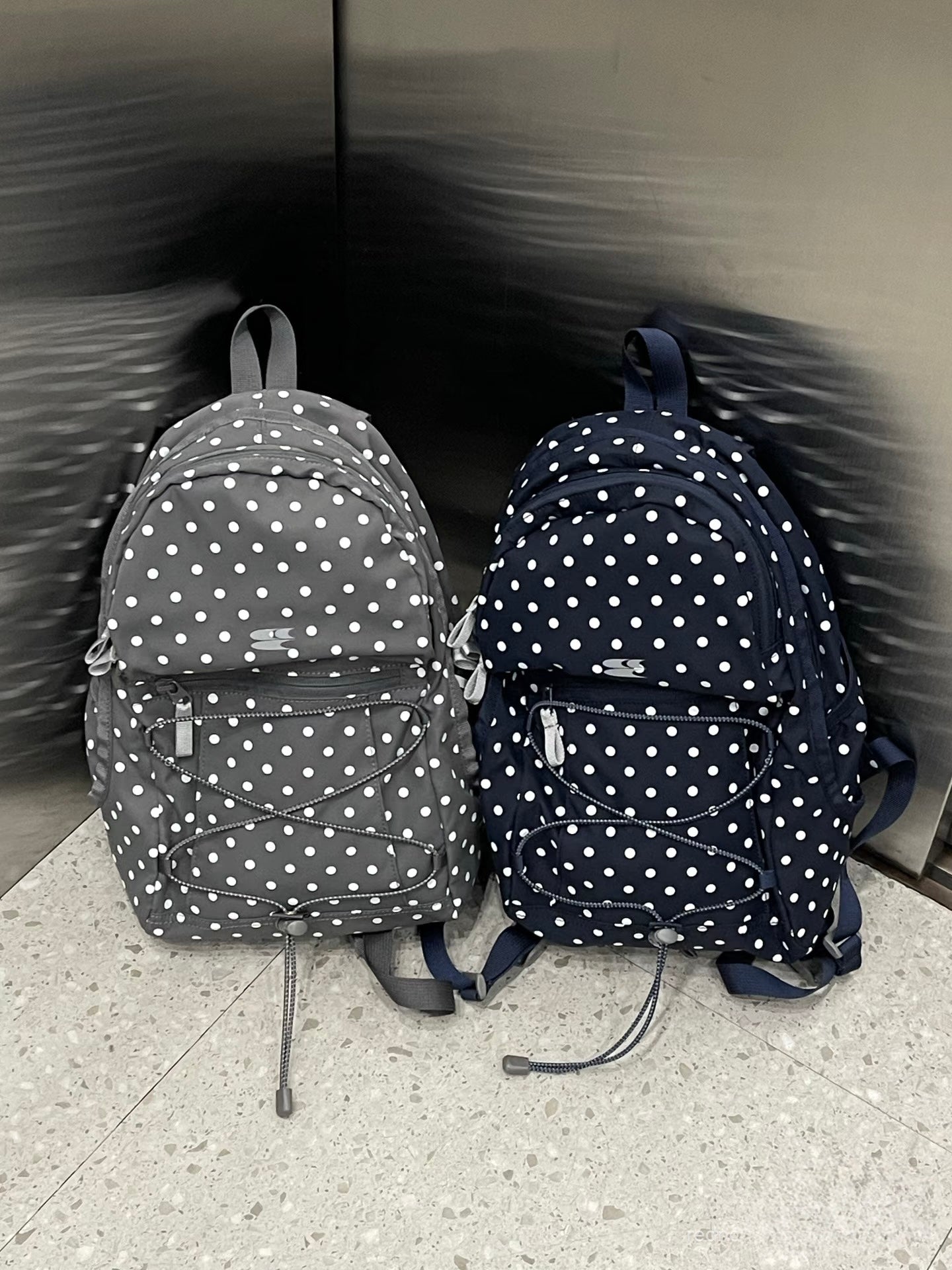 [cn | pre-order] crying center polka mini backpack