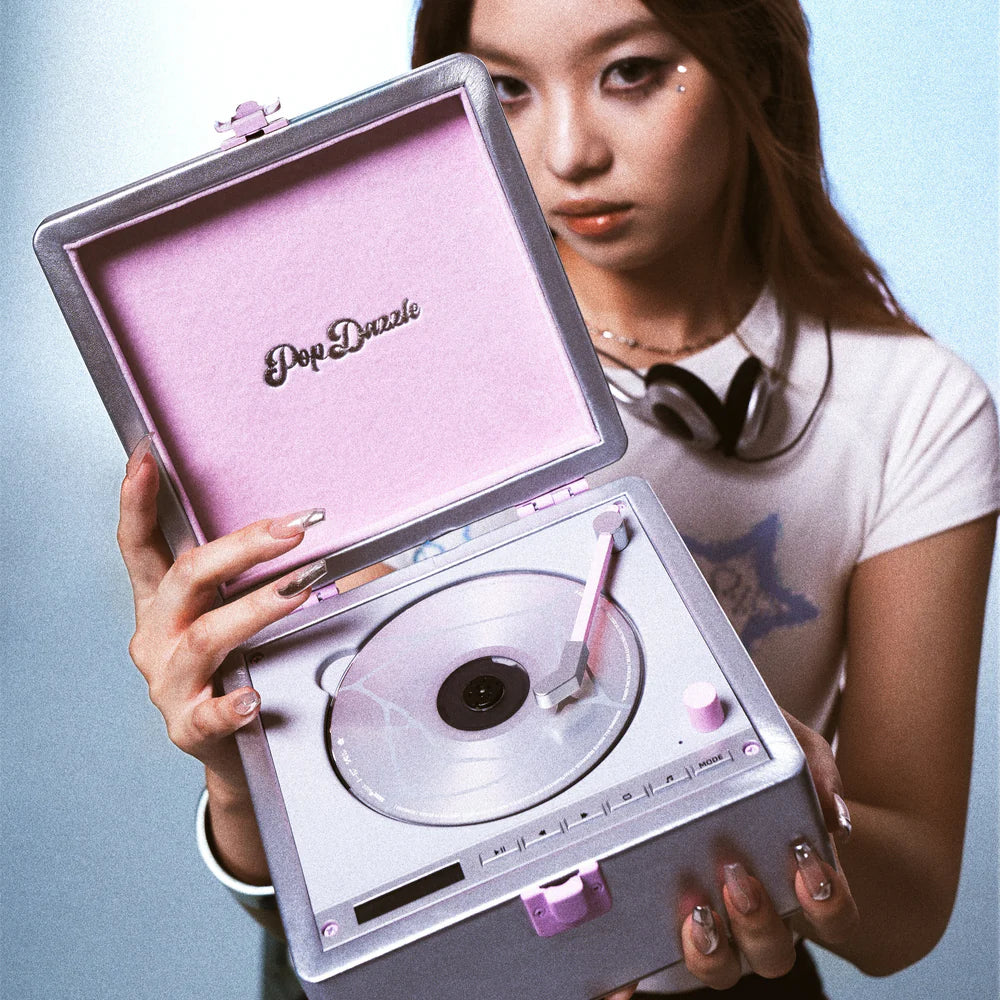 [cn | pre-order] tinyl pop dazzle aesthetic cd player