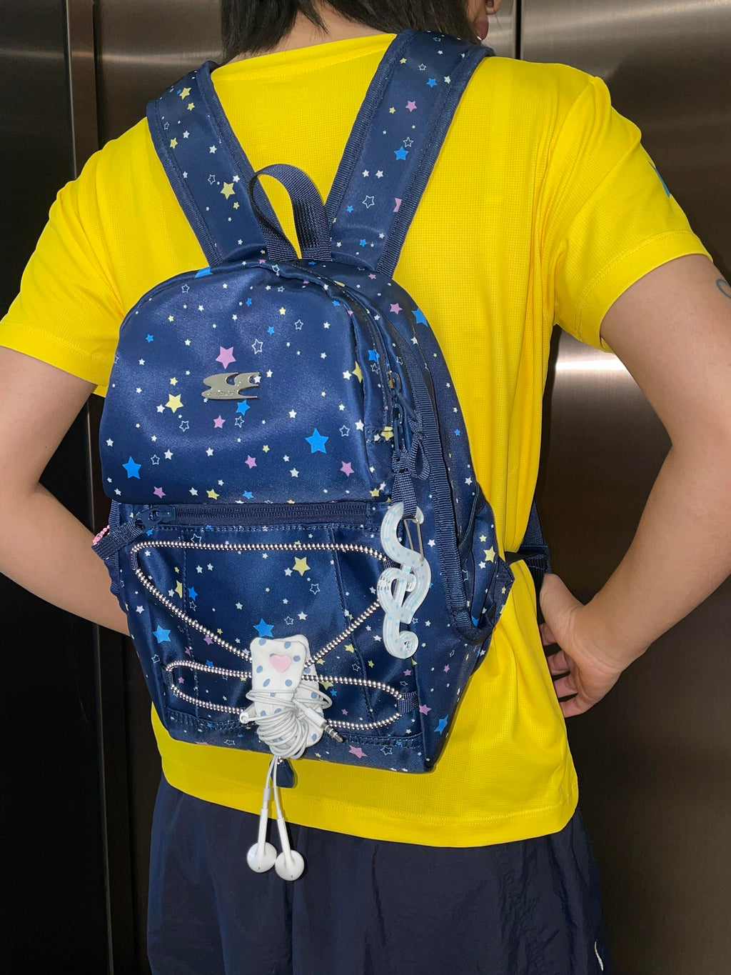 [cn | pre-order] crying center mini backpack - star pattern