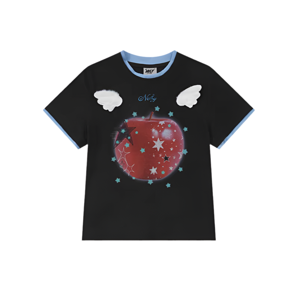 [NELY] angel apple shirt