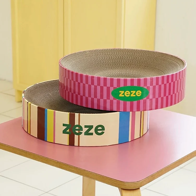 <pets | pre-order> [zeze] cat scratcher lounge scratch pad