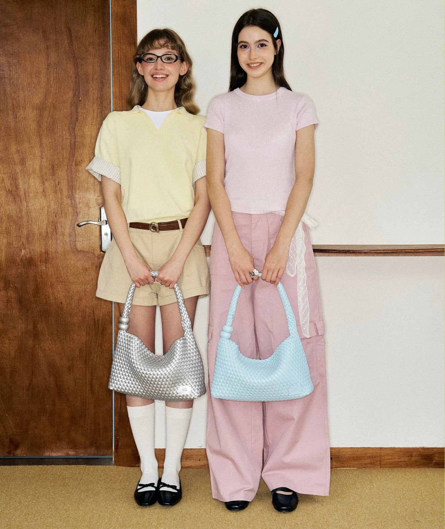 [cn | pre-order] muva woven shoulder bag