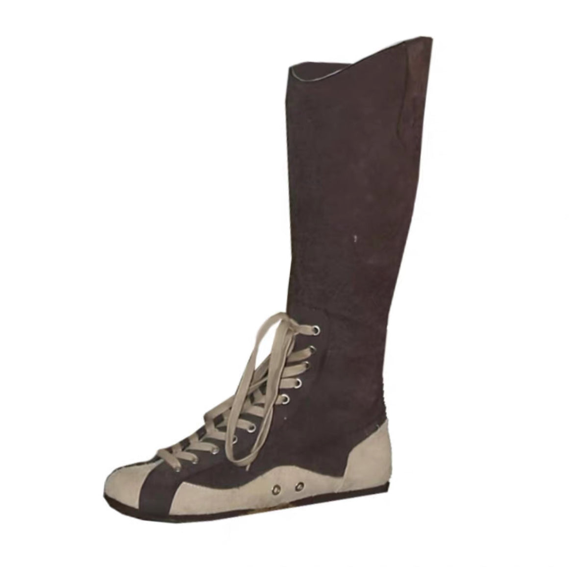 [cn | pre-order] sporty retro lace-up rider boots