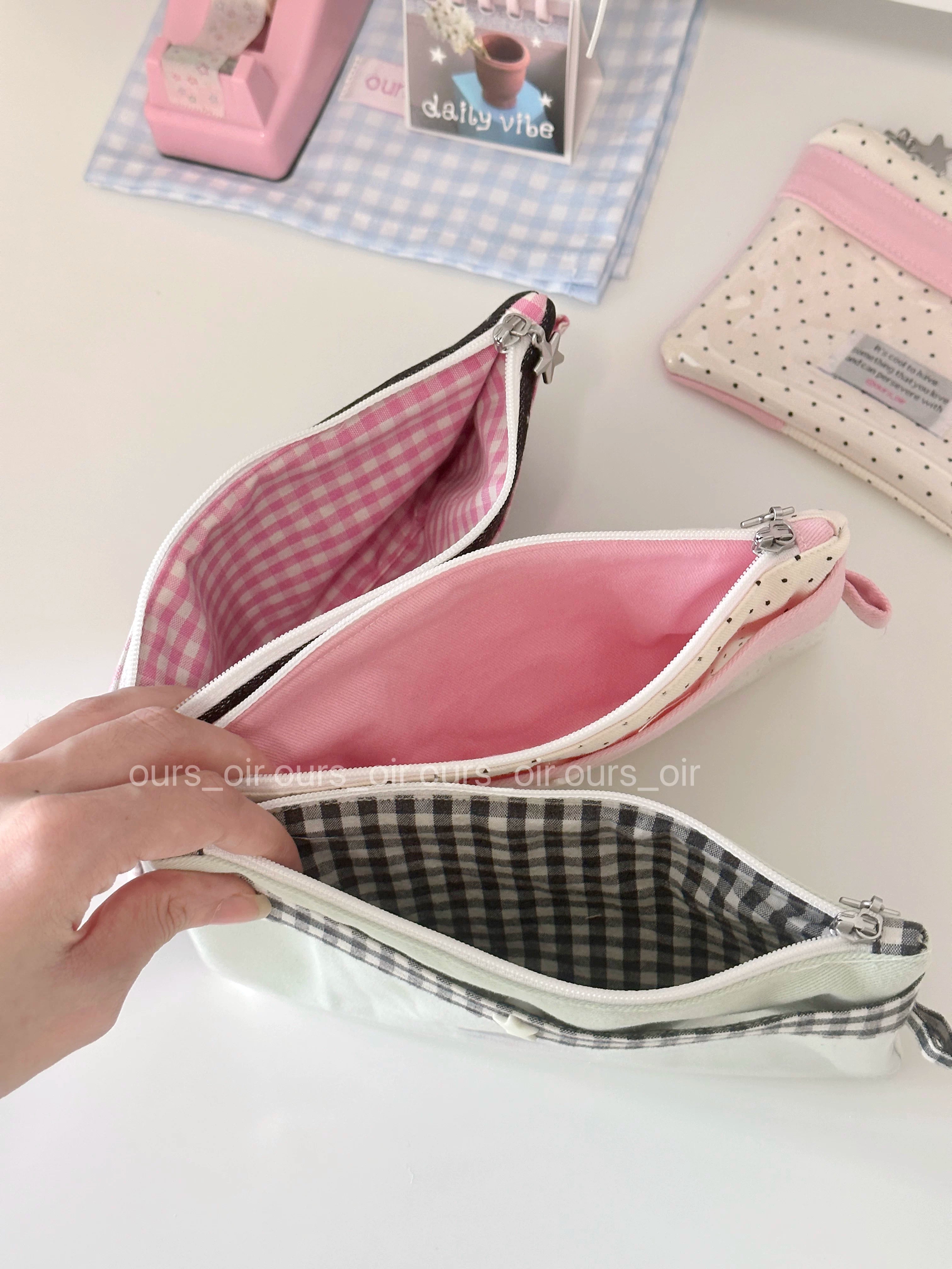 [cn | pre-order] ours_oir pattern pvc pouch