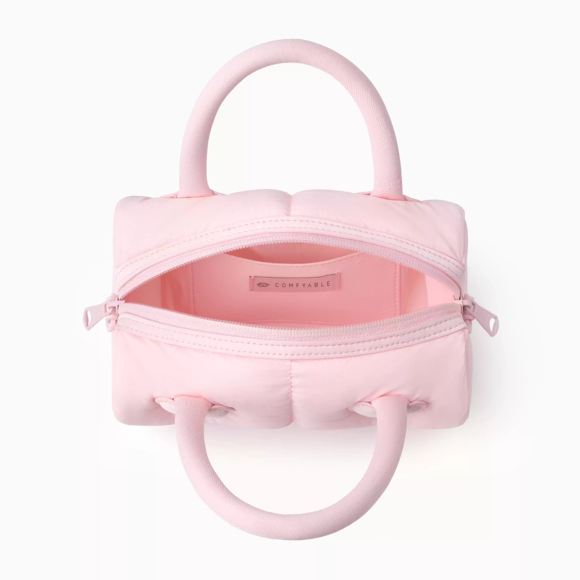 [cn | pre-order] comfyable puffy pillow heart crossbody top-handle bag