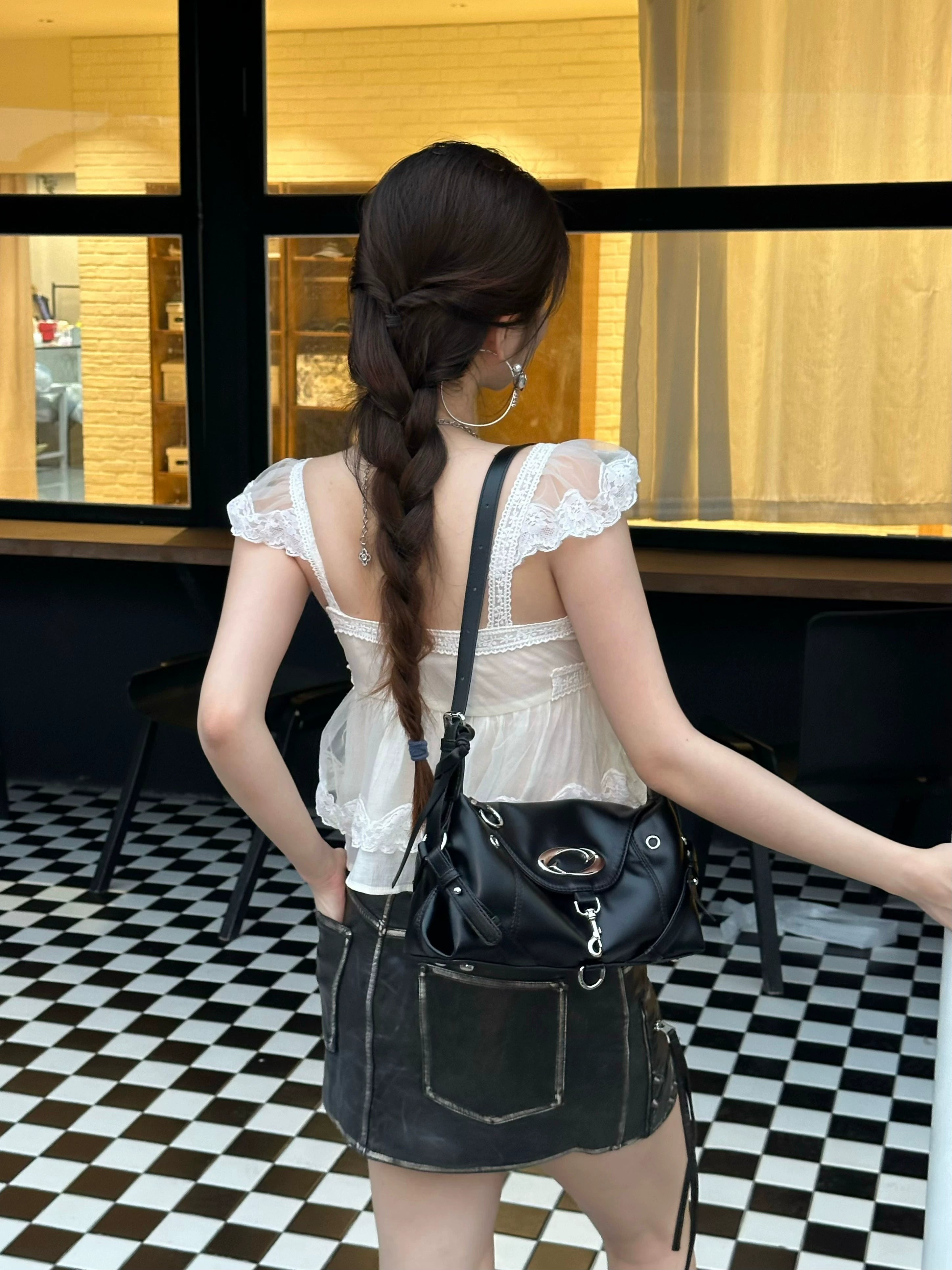 [cn | pre-order] cultivator oval hardware hobo shoulder bag