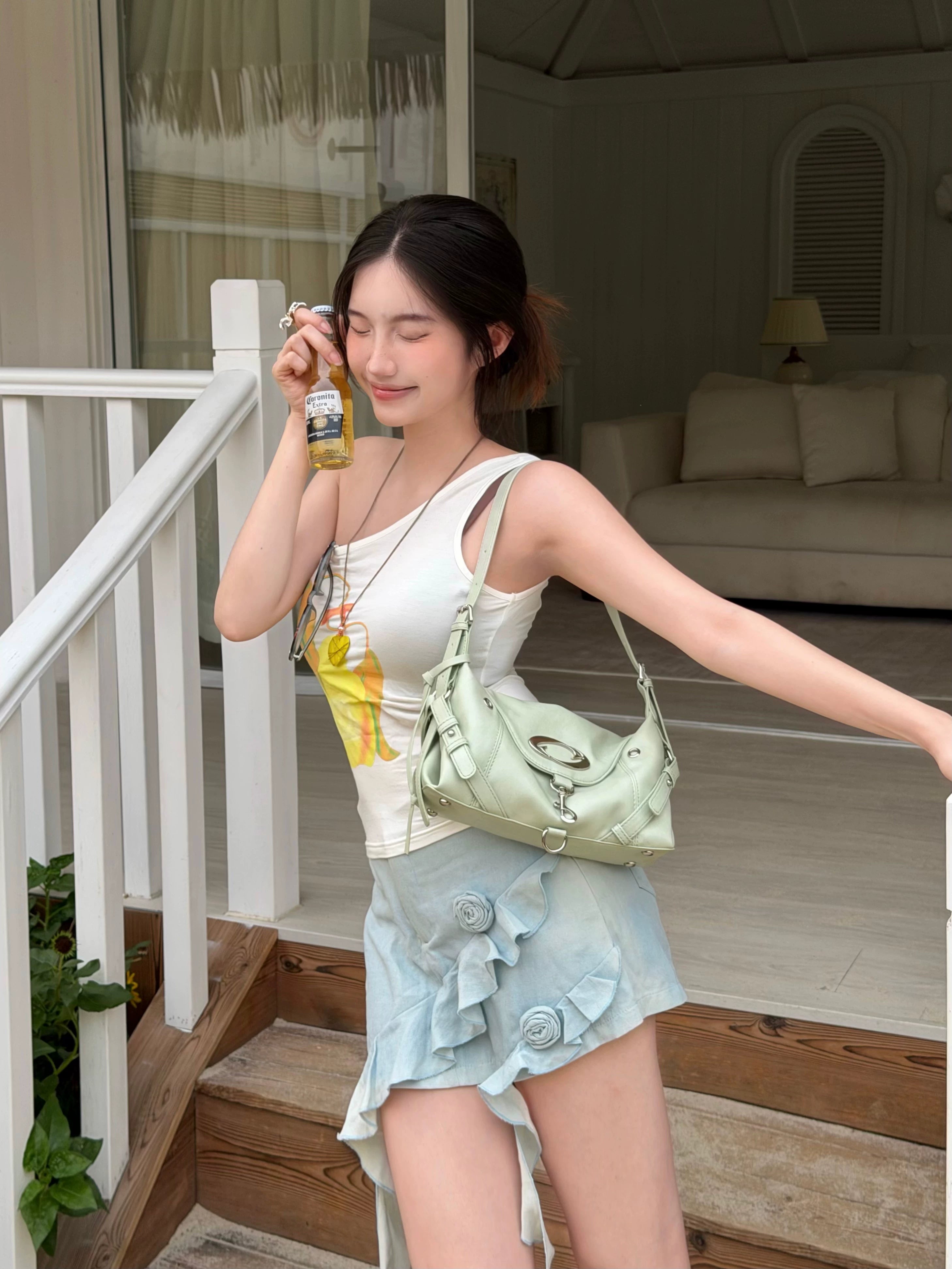 [cn | pre-order] cultivator oval hardware hobo shoulder bag