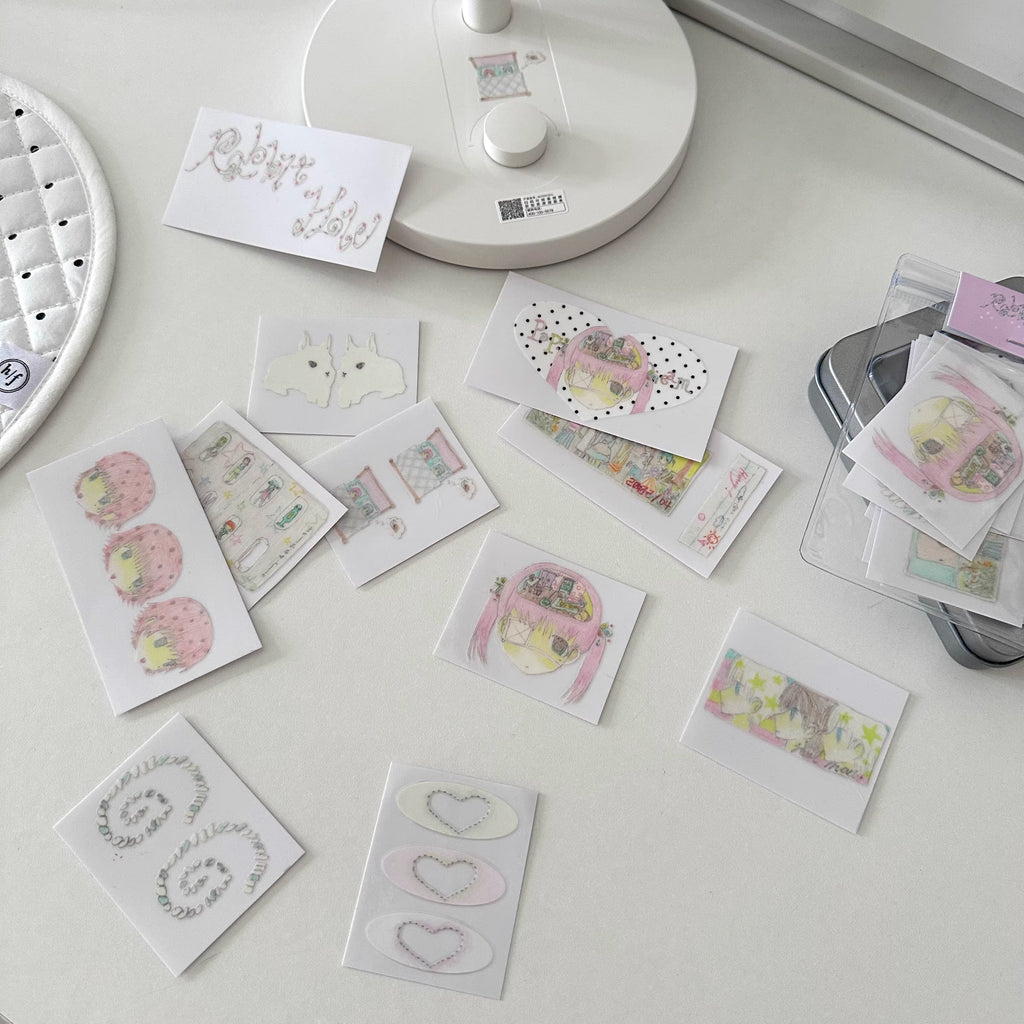 [cn | preorder ] taobao artist stickers, pins, and keyrings