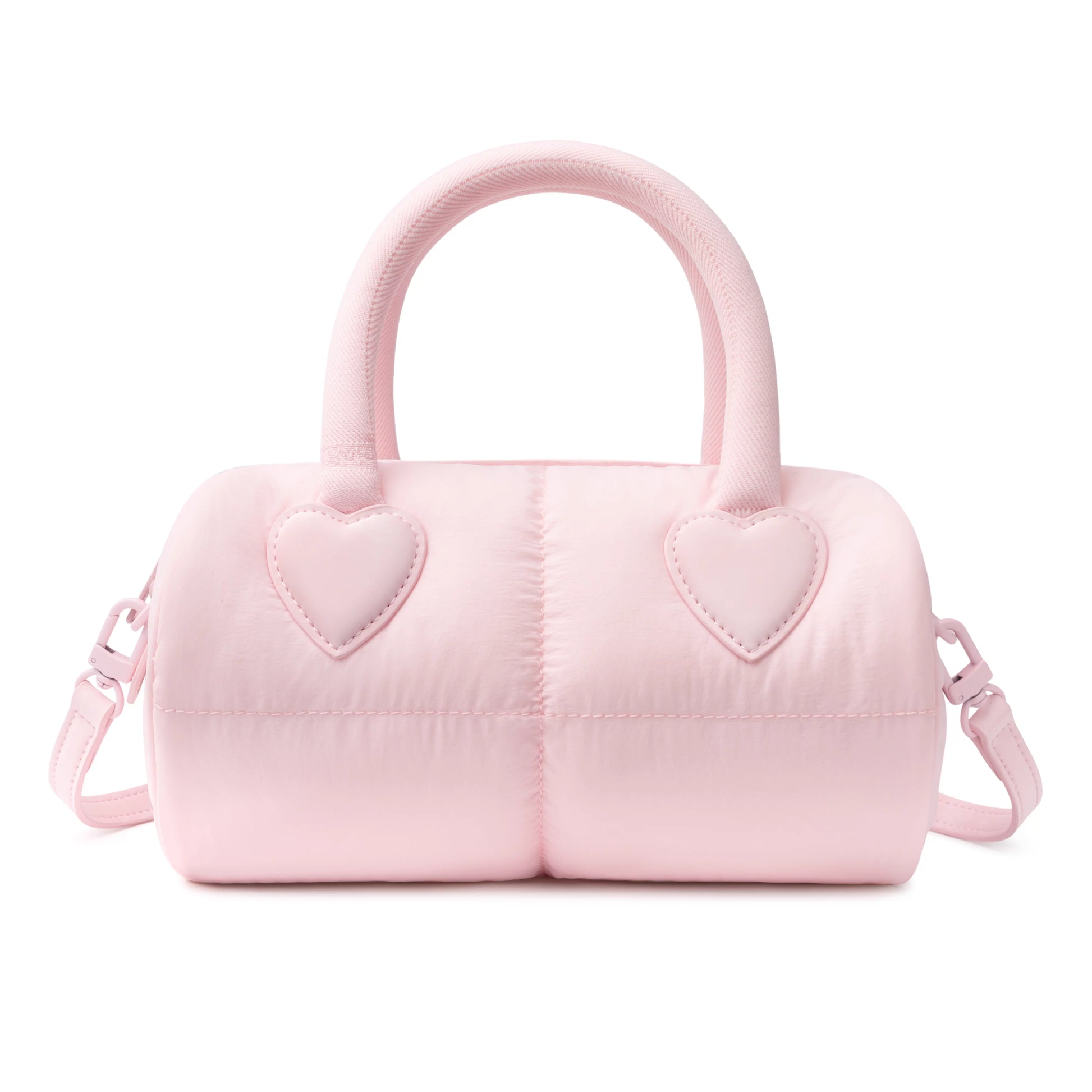 [cn | pre-order] comfyable puffy pillow heart crossbody top-handle bag