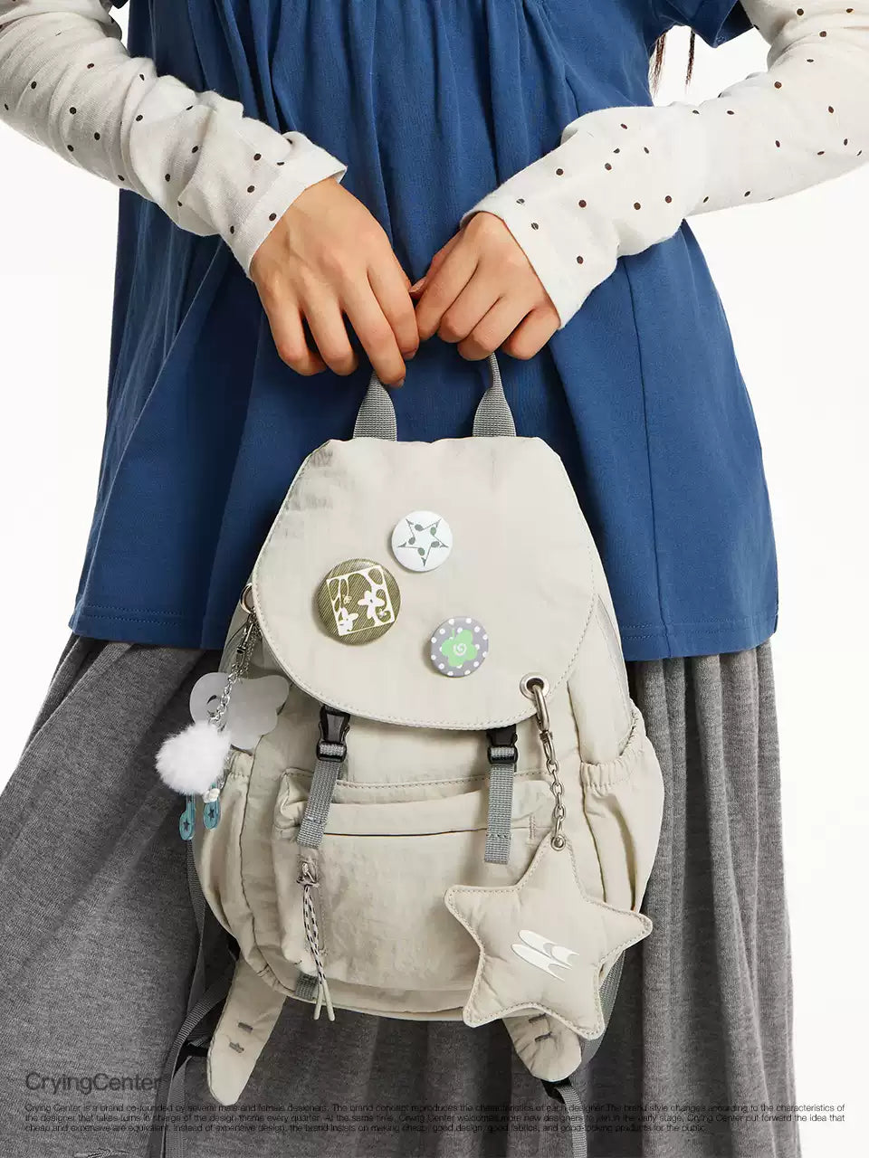 [cn | pre-order] crying center mini flap backpack