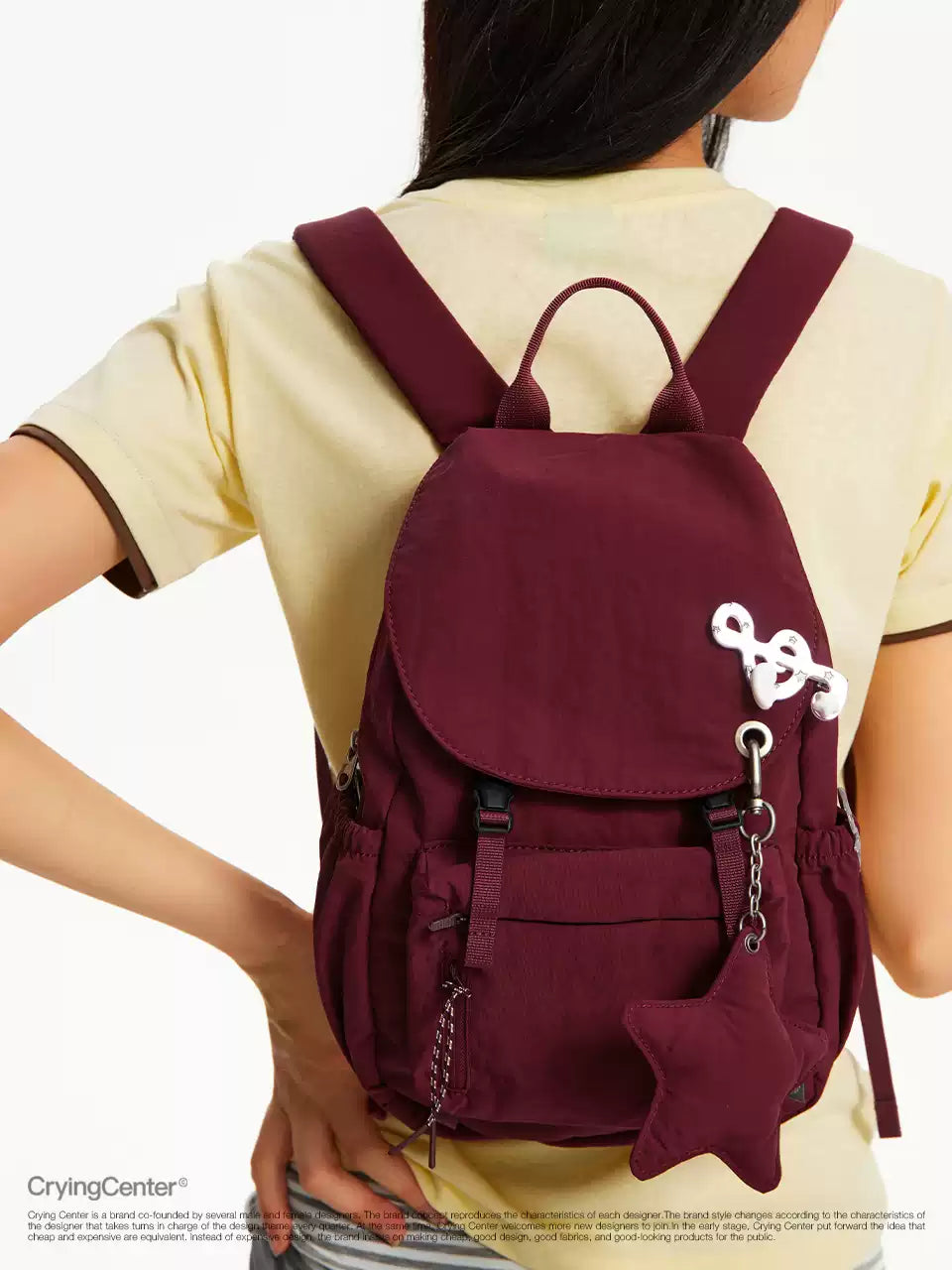 [cn | pre-order] crying center mini flap backpack