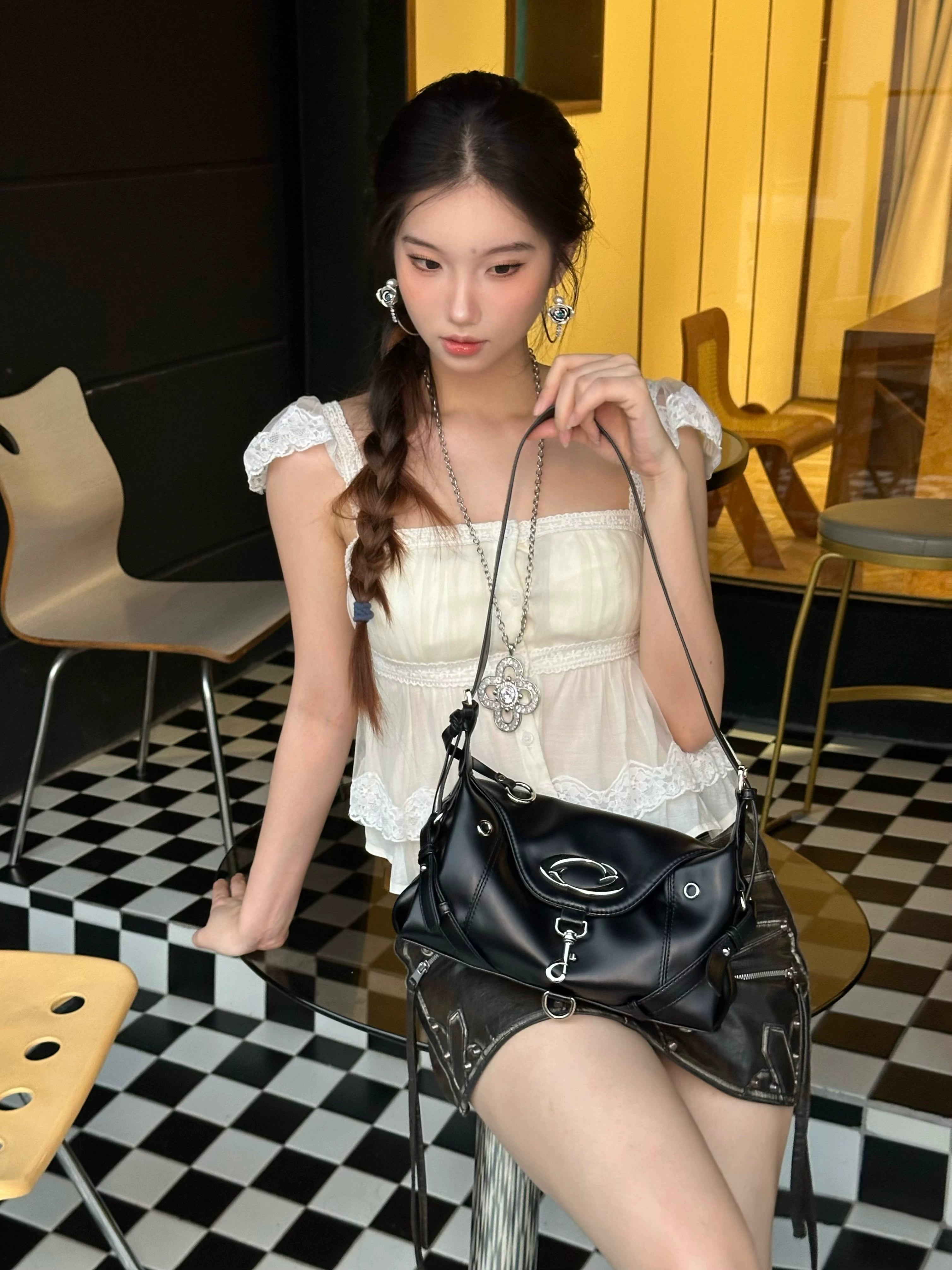 [cn | pre-order] cultivator oval hardware hobo shoulder bag