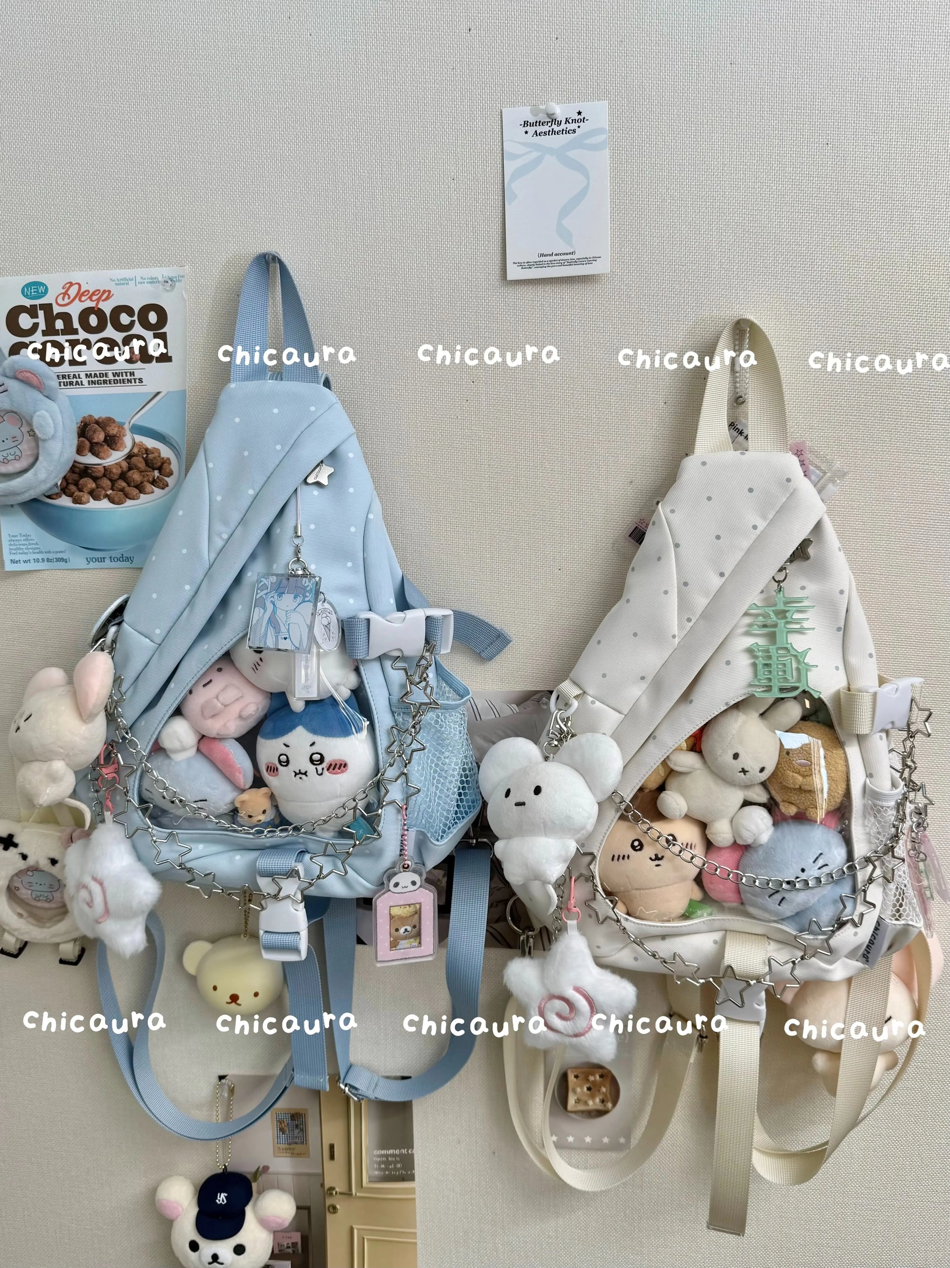 [cn | pre-order] chicaura bow and arrow crossbody ita bag backpack - mini