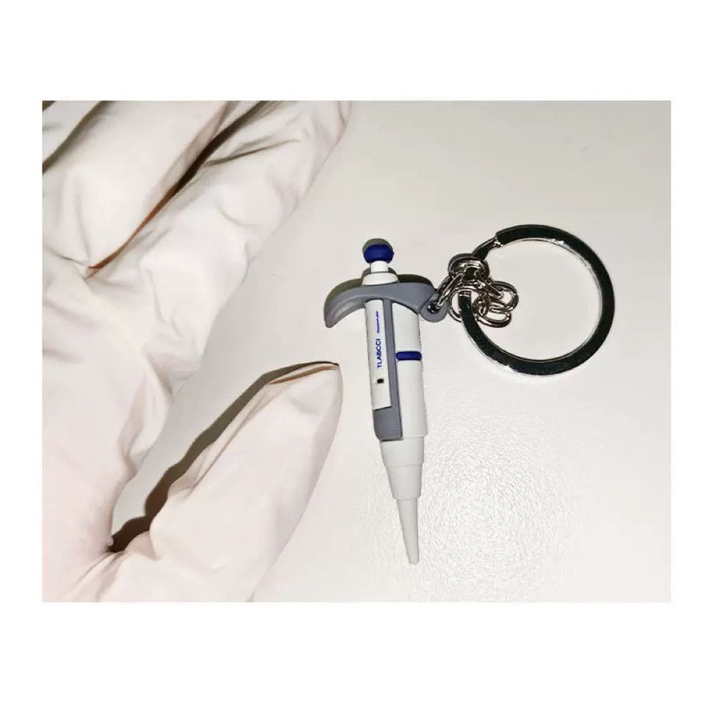micropipette keyring