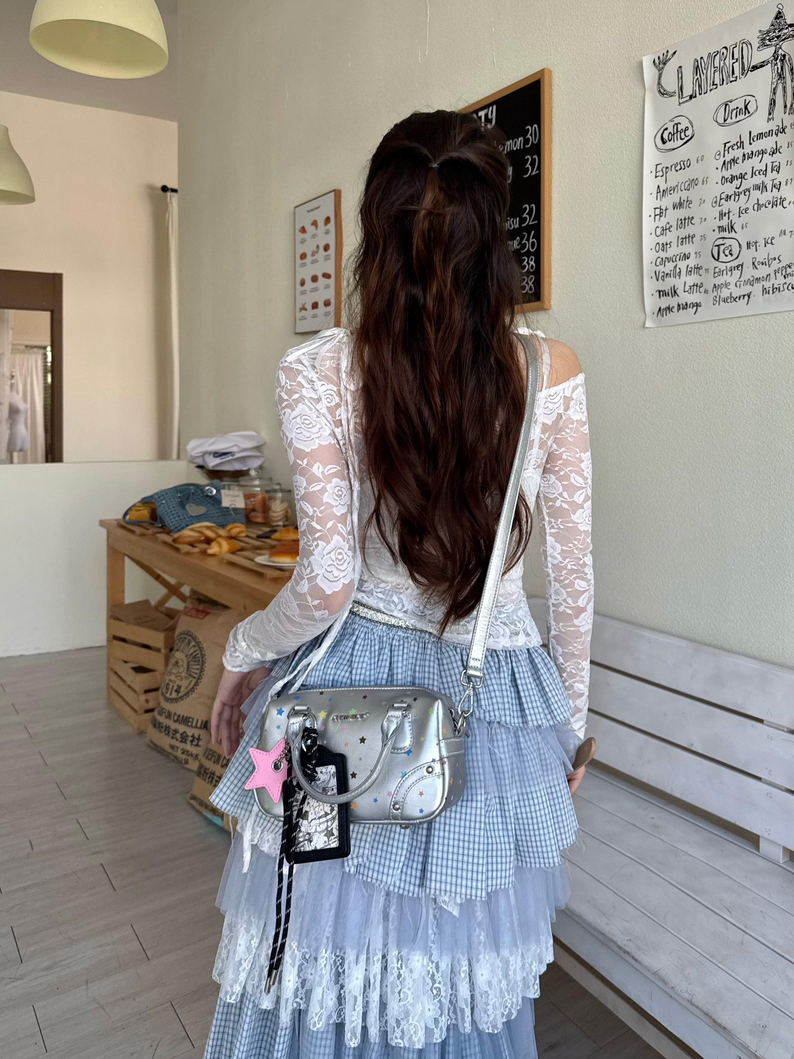 [cn | pre-order] cultivator star polka mini boston bag