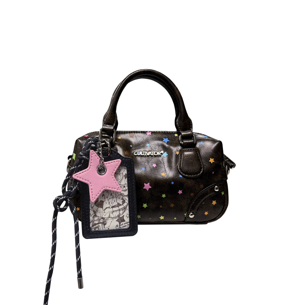 [cn | pre-order] cultivator star polka mini boston bag