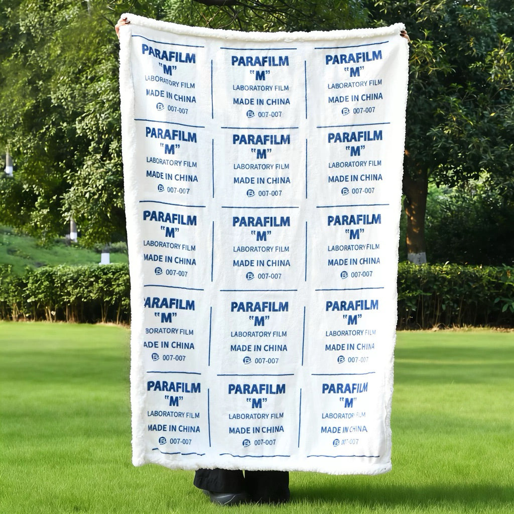 parafilm sealing film novelty flannel blanket