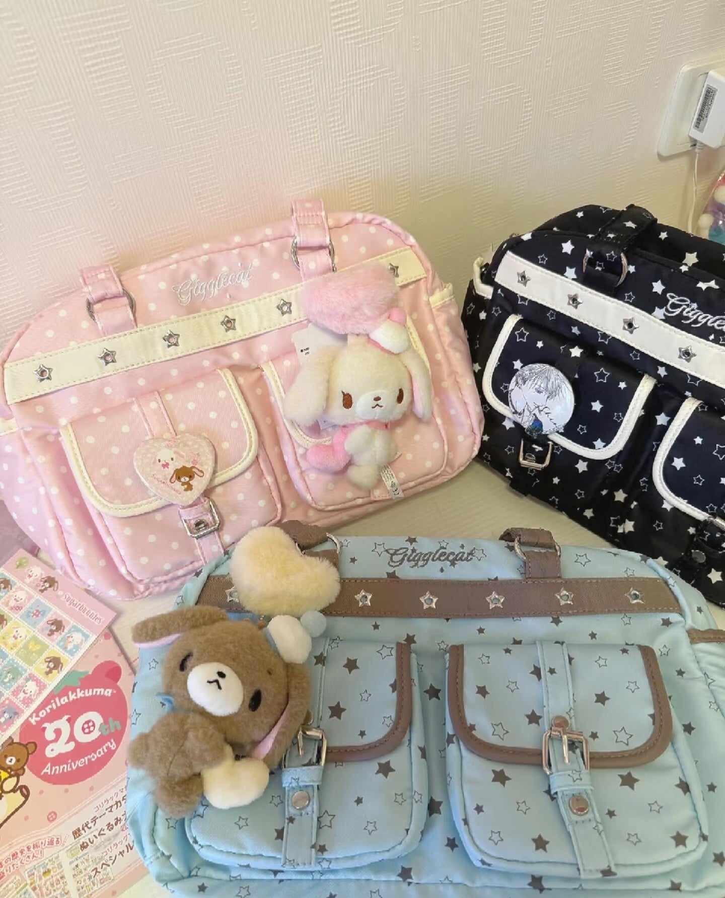 [cn | pre-order] gigglecat star tote shoulder ita bag