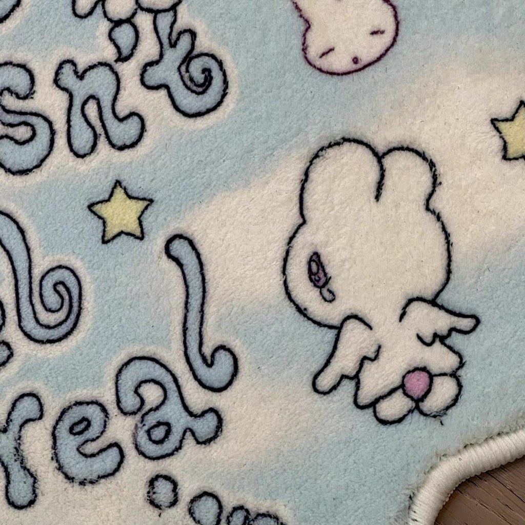 [cn | pre-order] onionion it doesn't feel real angel bunny mat
