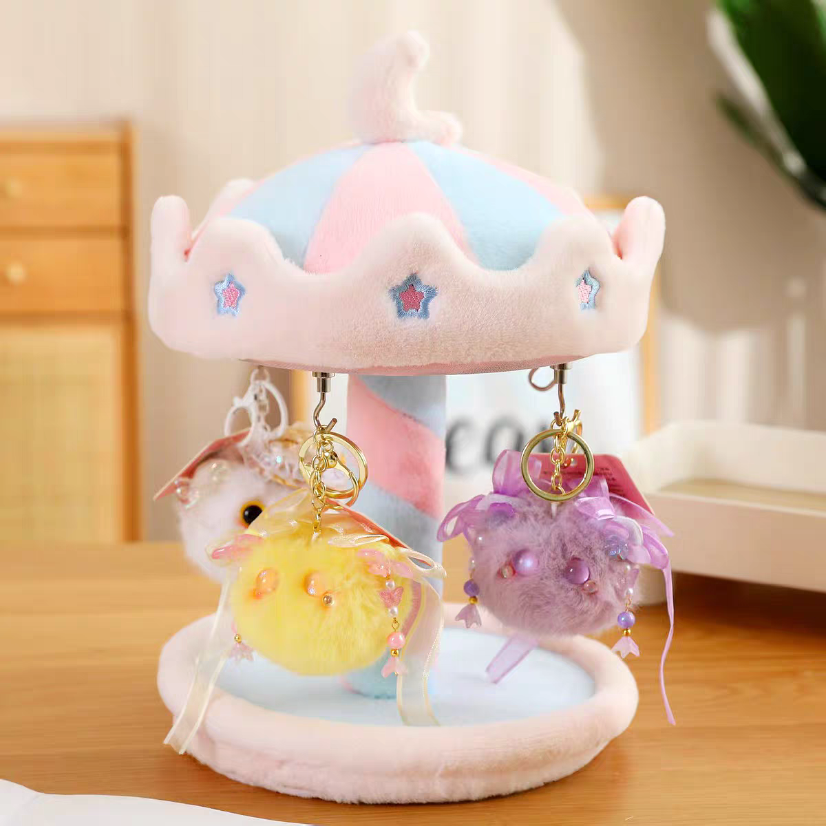 [cn | pre-order] 10 cm doll keyring carousel