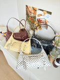 [cn | pre-order] cultivator polka crossbody hobo bag - large