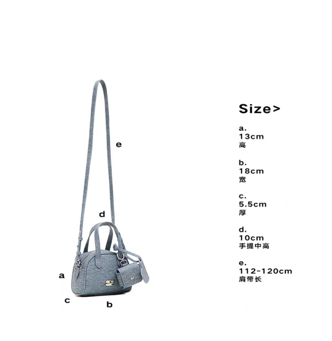 [cn | pre-order] crying center denim edition mini bag