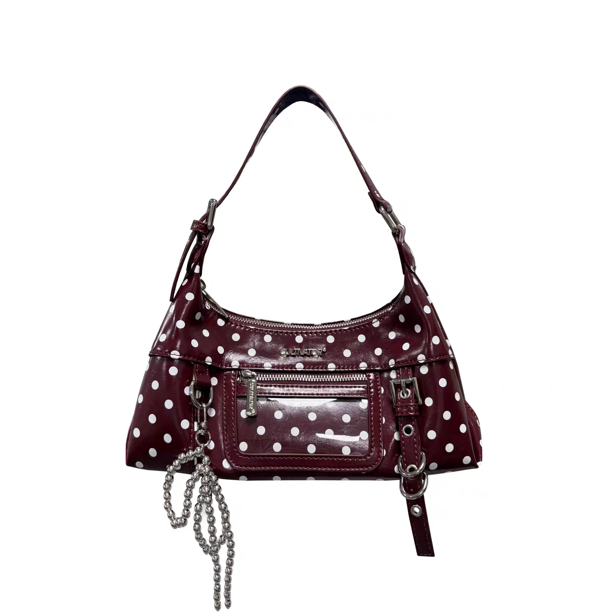 [cn | pre-order] cultivator polka crossbody hobo bag - mini