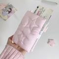 [cn | pre-order] star quilted puff travel passport holder