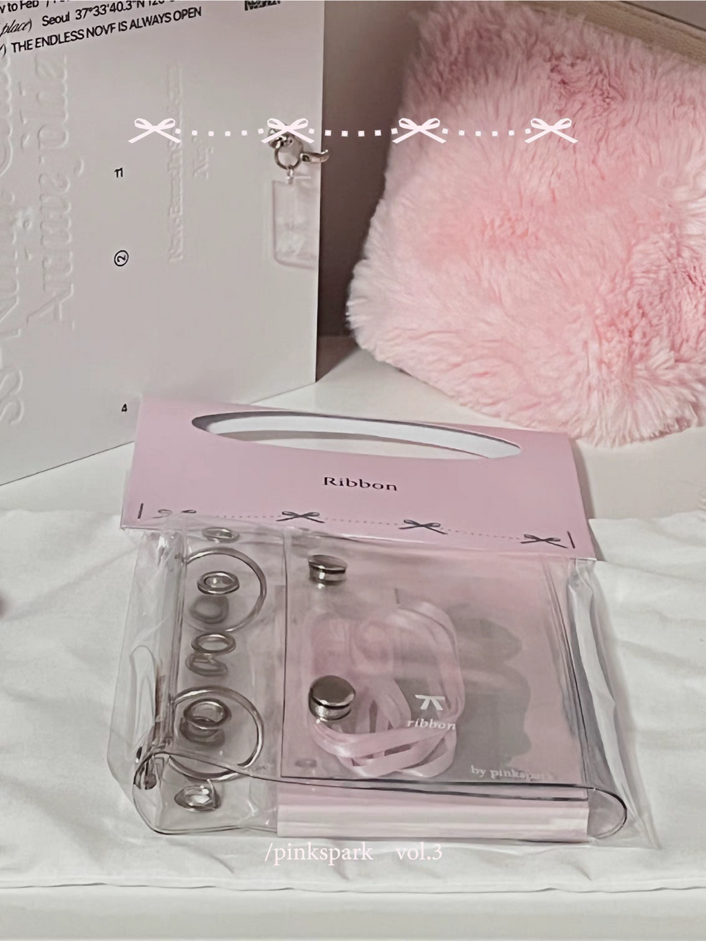 [cn | pre-order] a7 ribbon lace binder