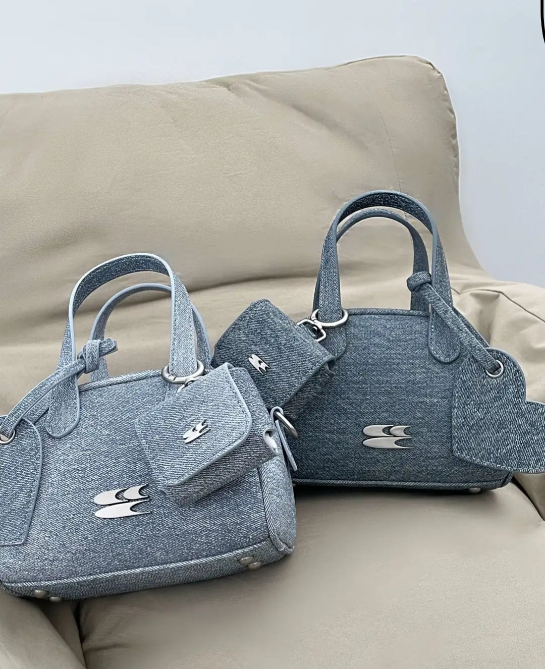[cn | pre-order] crying center denim edition mini bag